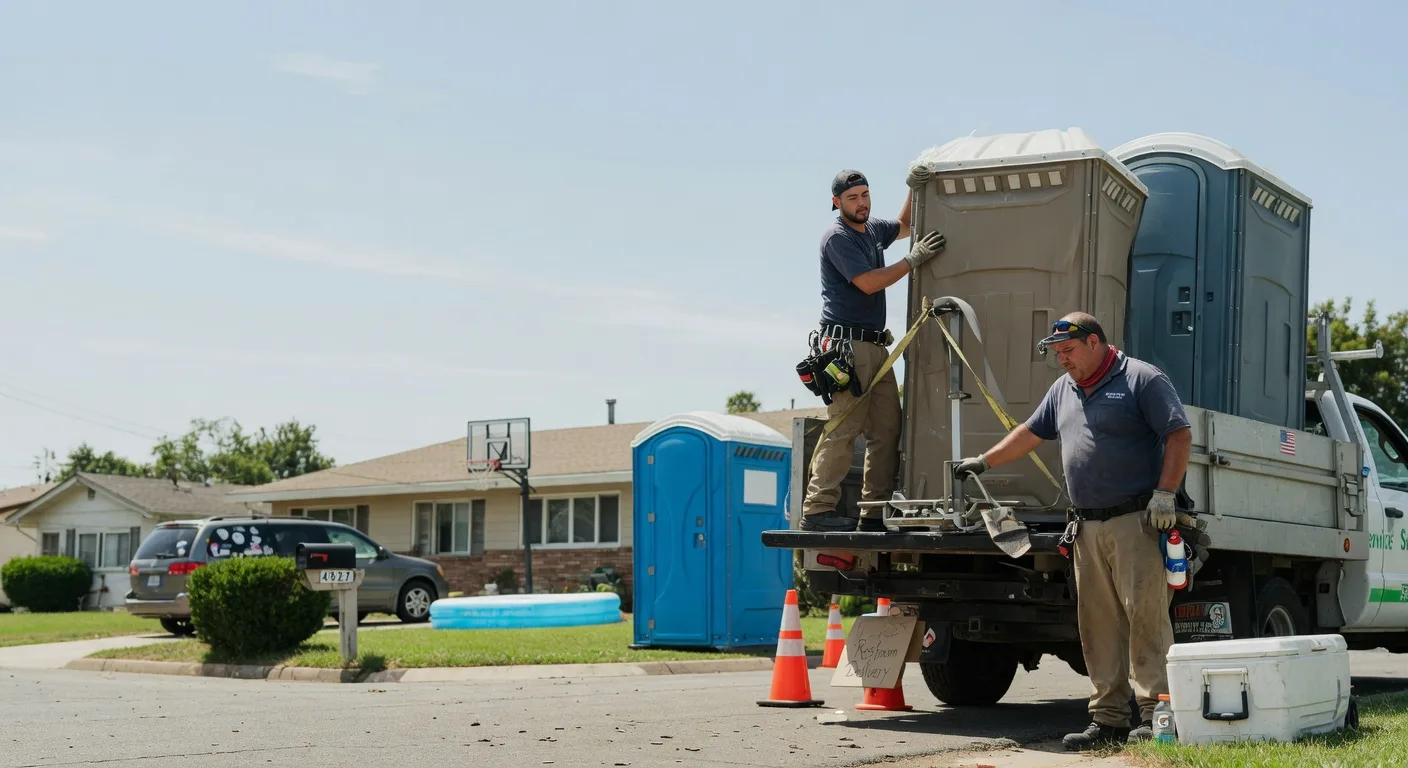 Porta Potty Rental in La Harpe, KS near me